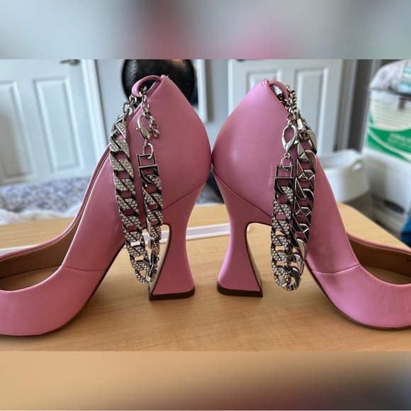 Steve Madden “Zippy” Pink Leather Pump Heels – Rare Find - Picture 7 of 9